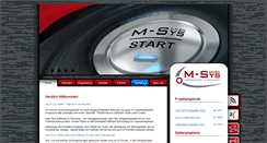 Desktop Screenshot of msys-gmbh.de